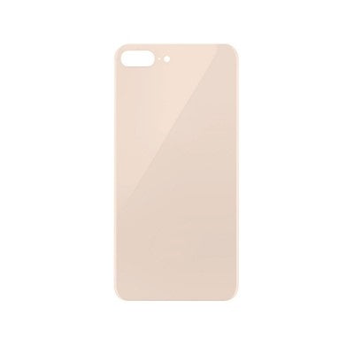 Rear Glass Replacement with Bigger Size Camera Hole Carving for iPhone 8 Plus (NO LOGO)-Gold Rear Glass Replacement with Bigger Size Camera Hole Carving for iPhone 8 Plus (NO LOGO)-Gold